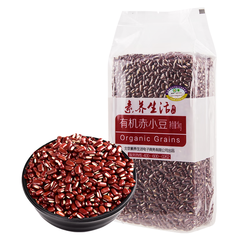素养生活有机赤小豆1kg：享受健康美味，呵护身体