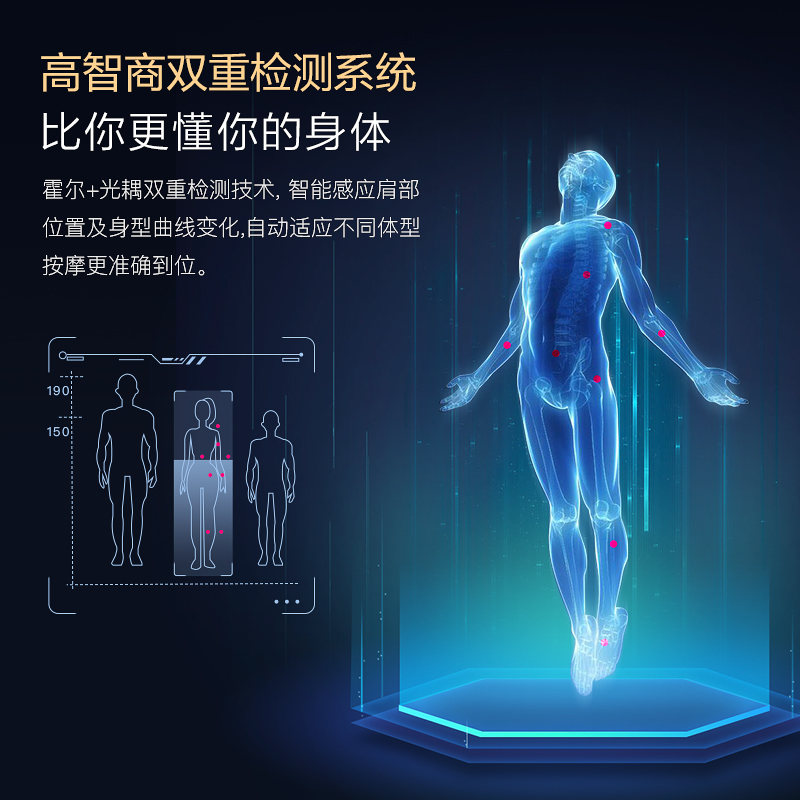 【上市集团】奥佳华按摩椅小家智能生态AI语音智能家用全身电动按摩沙发椅精选推荐7688解疲大管家 深空灰