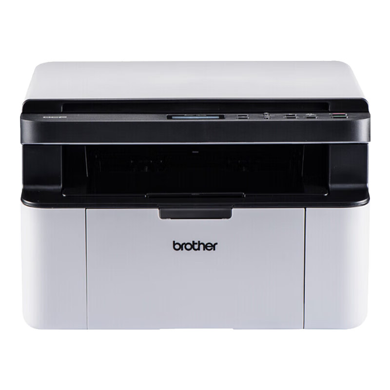 兄弟（brother）DCP-1608黑白激光打印机 家用打印机 打印复印扫描一体机 DCP-1608 DCP-1608标配、电脑USB打印