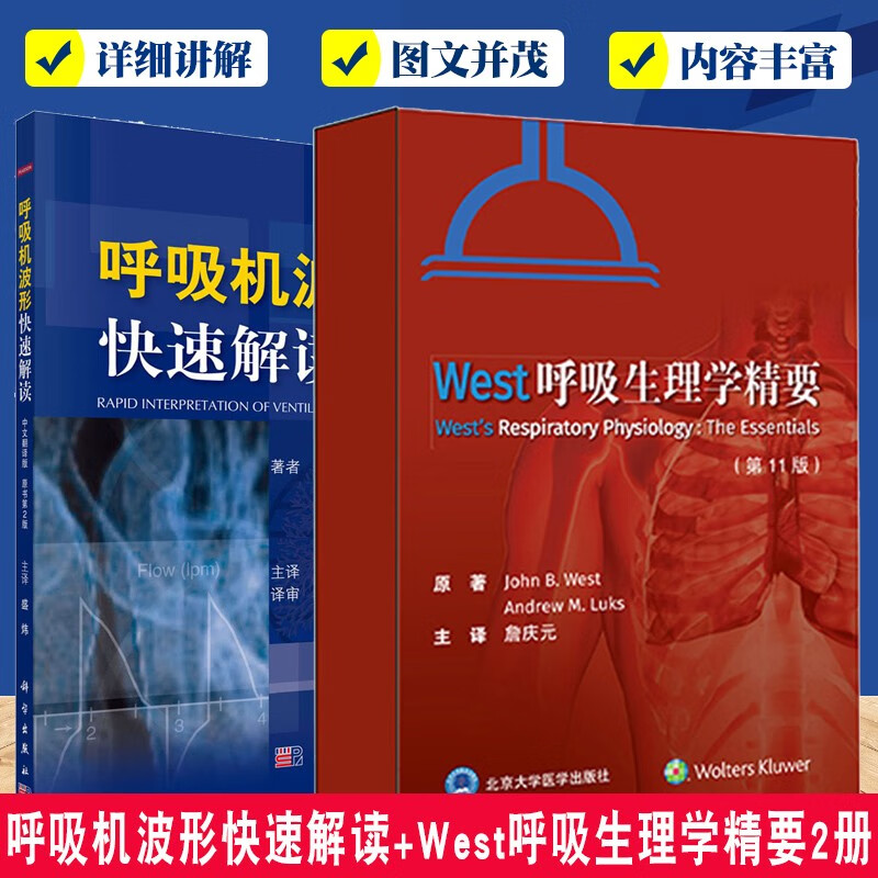 呼吸机波形快速解读+West呼吸生理学精