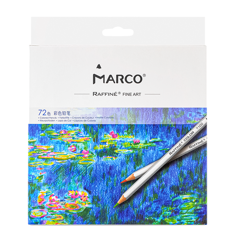 MARCO 马可 Raffine系列  7100 油性彩铅 72色 纸盒装