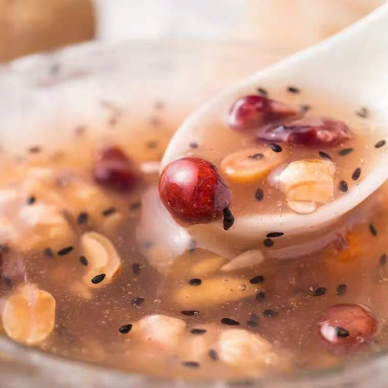 缤善藕粉配料包莲子粥配料组合商用摆摊坚果八宝粥羹里面的专用小包装