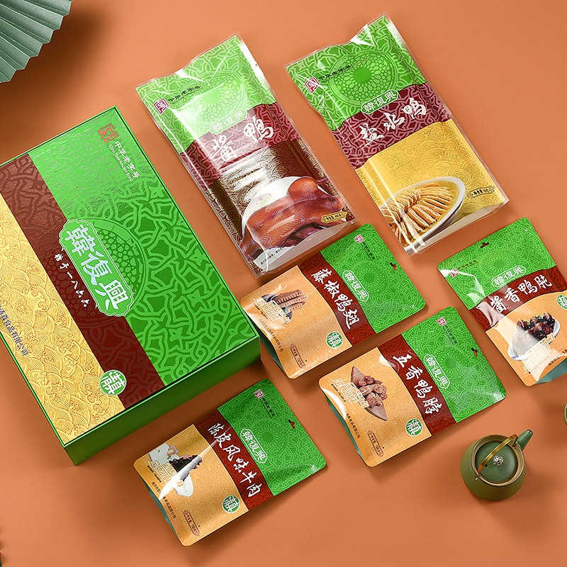 韩复兴臻品礼盒1580g江苏南京特产盐水鸭礼鸭肉零食小吃