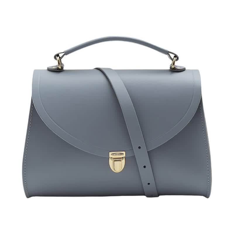 The Cambridge Satchel Company女生情人节礼物Poppy单肩手提斜挎女包优雅女包 手提斜挎女包轻奢 大号法国灰（约280*217*118mm）使用感如何?