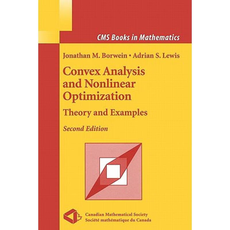 预订 Convex Analysis and Nonlinear Optimization : Theory and Examples