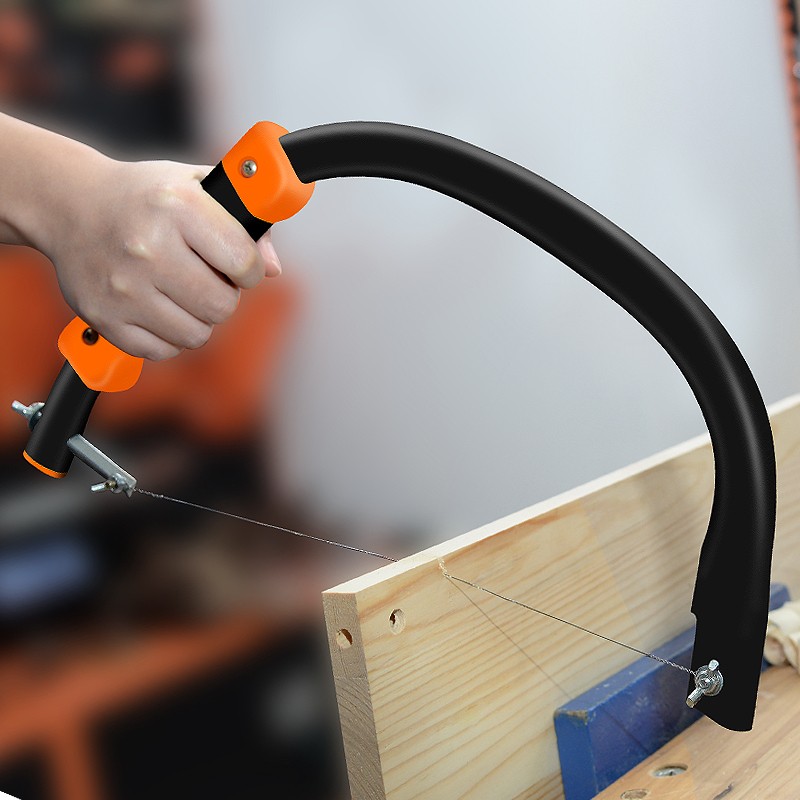 雅漫林木工拉花手锯家用多功能线锯手工diy工具曲线锯锯条细齿锯子
