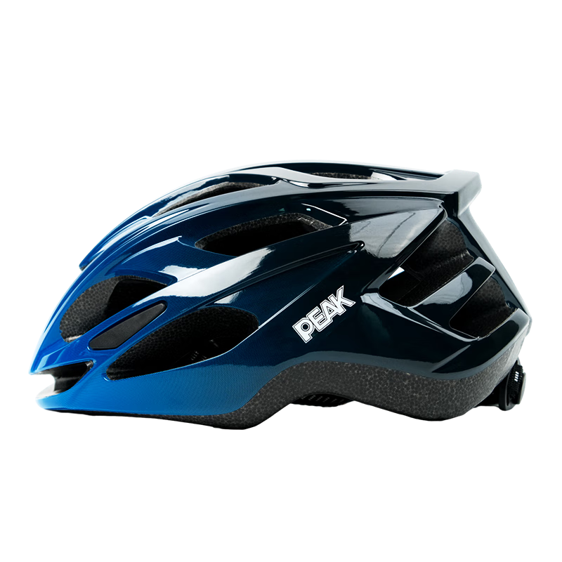 PEAK 匹克 自行车头盔山地公路车骑行头盔男女一体成型安全帽渐变蓝色