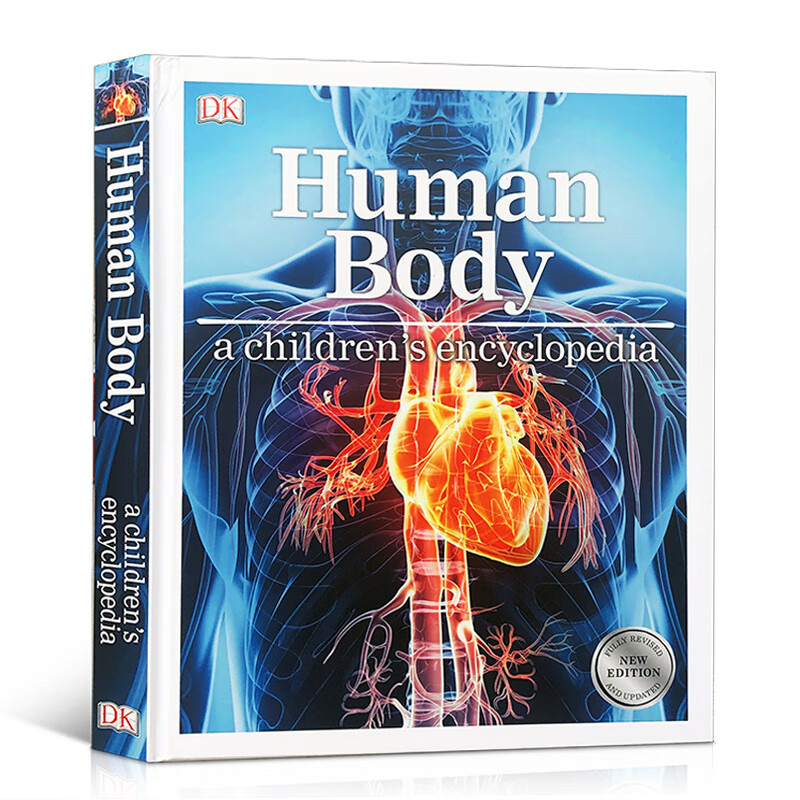 dk儿童百科系列 人体图解 英文原版 human body