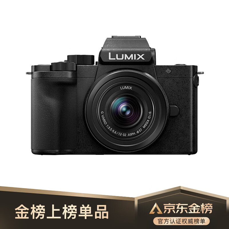 松下（Panasonic）G100K微单相机 数码相机 vlog相机 微单套机（12-32mm）4K视频 专业收音 美肤自拍 触摸屏