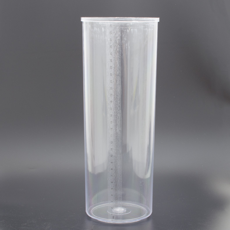 透明盛液桶 盛液筒 量筒 实验仪器 教学仪器
