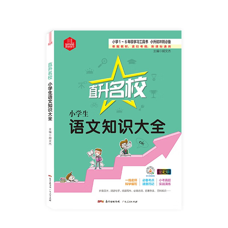 思脉图书 直升名校小学生语文知识大全（全彩版）讲练结合 小升初冲刺 高分突破 知识汇总 全解 重点基础知识集锦