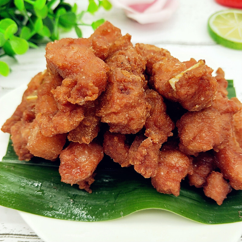 虎钢馋香酥排骨腌制半成品油炸小吃调理炸脆酱猪肋排桥头排骨酒店特色
