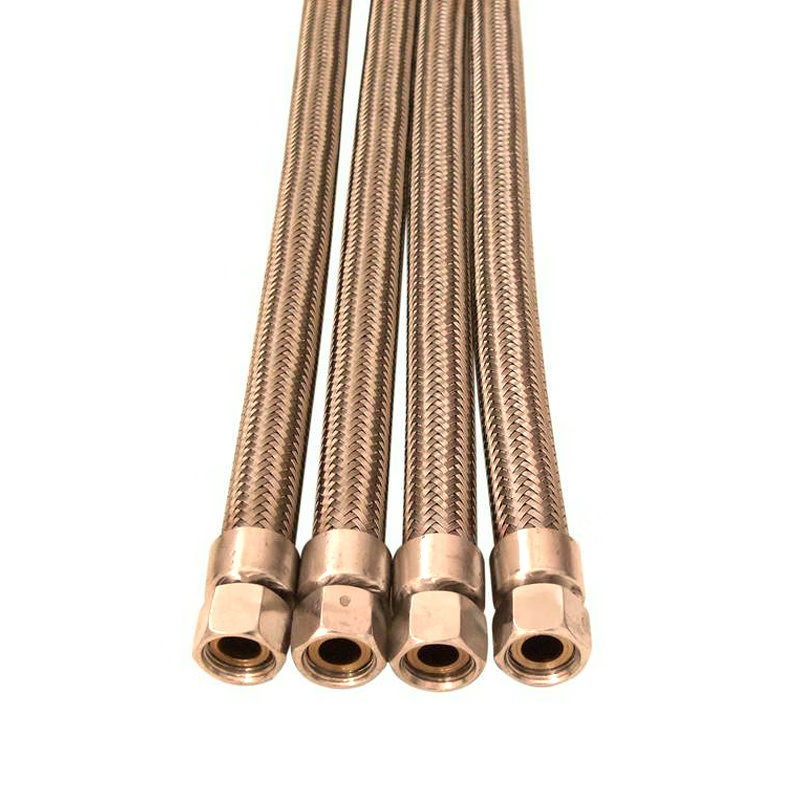 褚袆卉304钢丝不锈钢编织进水软管高压管上水软管热水器金属软管4分
