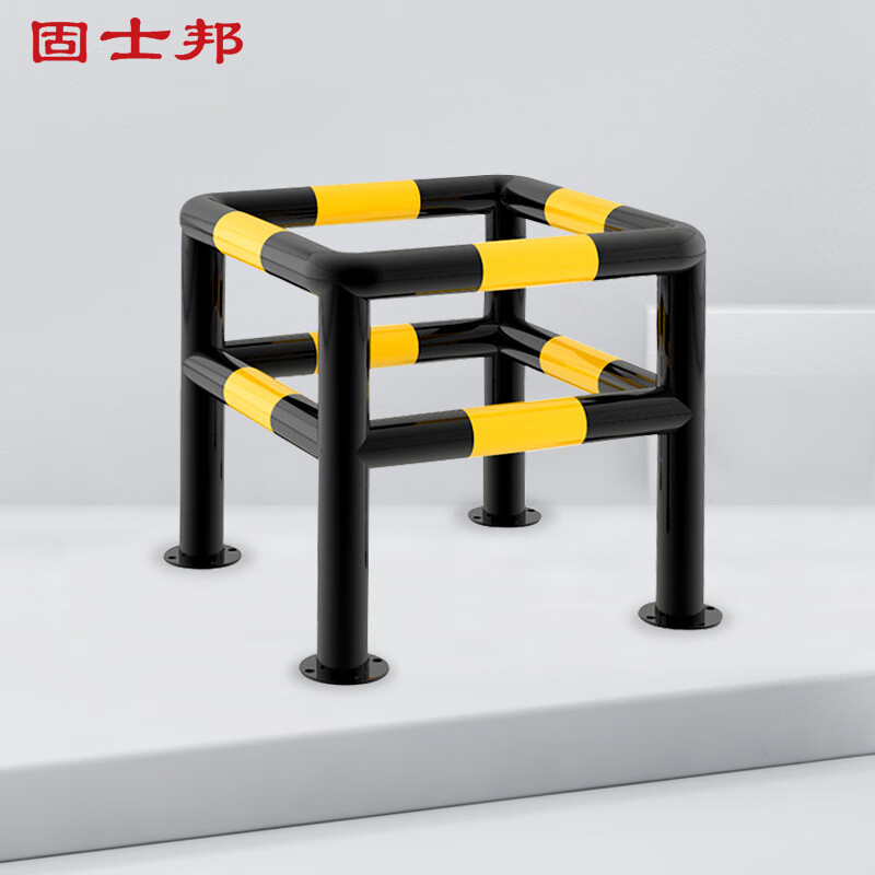 固士邦消防栓防撞护栏消火栓保护架水泥柱隔离栏口字型双层gb655