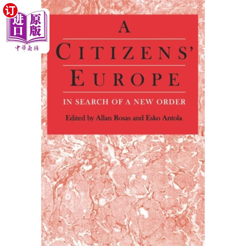 海外直订citizens europe 公民的欧洲