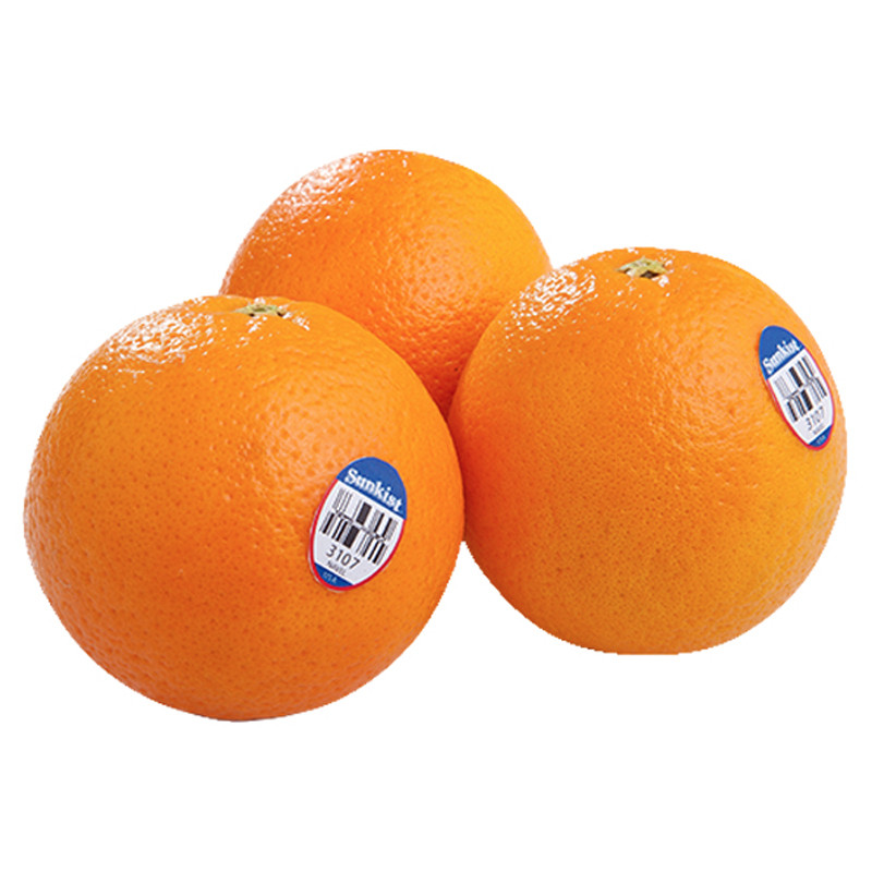 新奇士Sunkist 美国进口脐橙 一级钻石大果 4粒尝鲜装 单果重190g+ 生鲜橙子水果 健康轻食