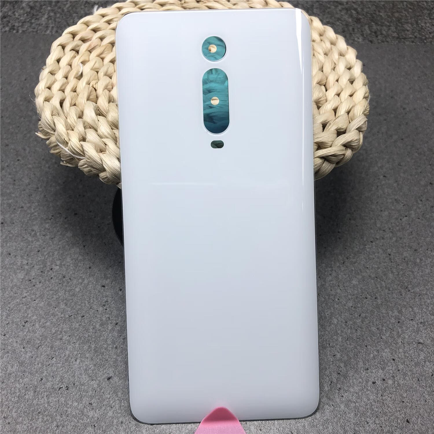 红米k20k20pro原装后盖玻璃redmik20尊享版手机塑料后壳电池 白色 k20