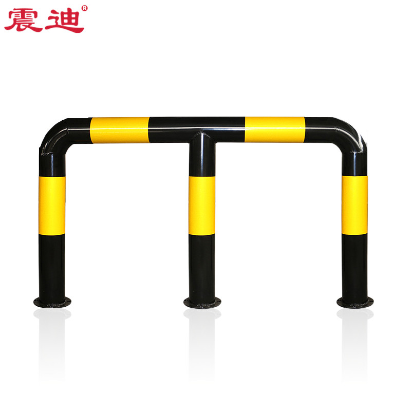 震迪钢管防撞栏杆小区防撞挡车桩道路隔离桩m型厚3mm可定制sh290