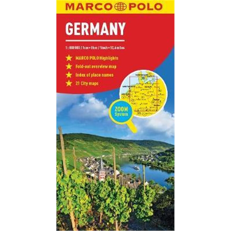 Germany Marco Polo Map