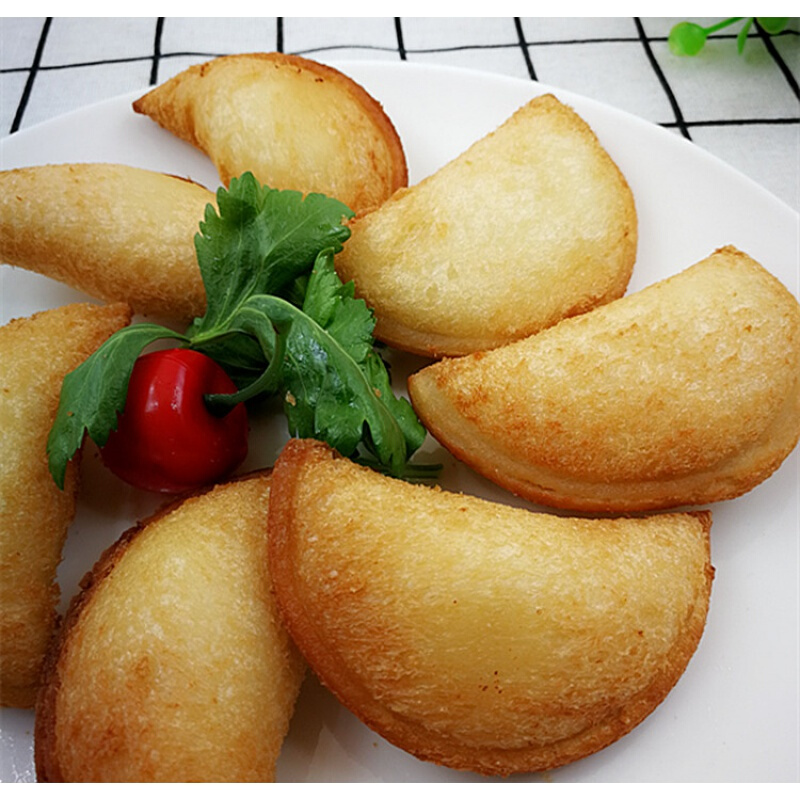 爆香冰淇淋油炸冰激凌10个酒店宴席特色小吃儿童甜点心冷冻半成品