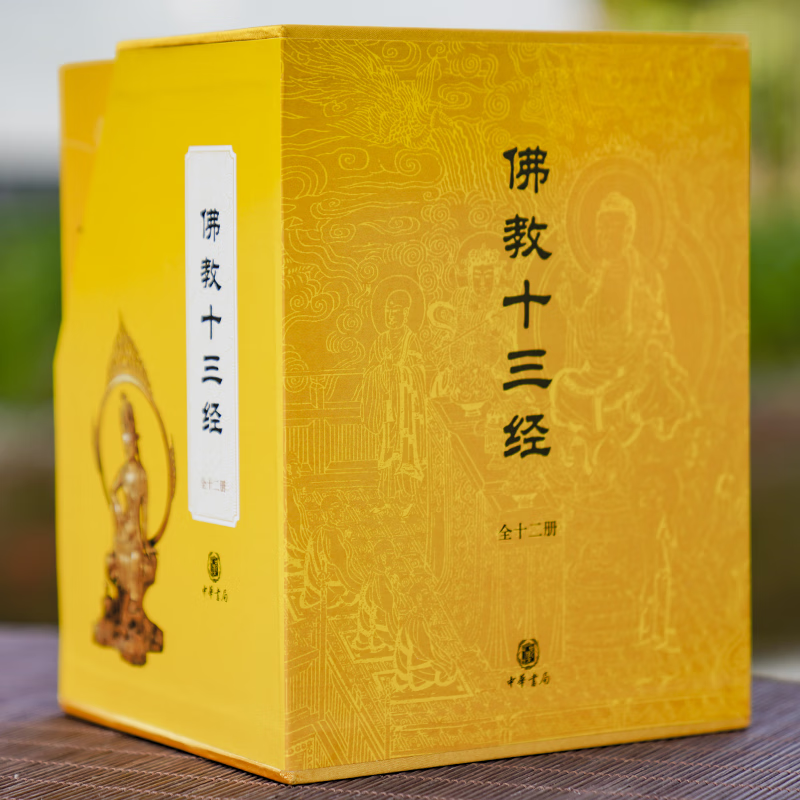 佛教十三经全套十二册册简体原文注释白话译文楞严经法华经无量寿经法