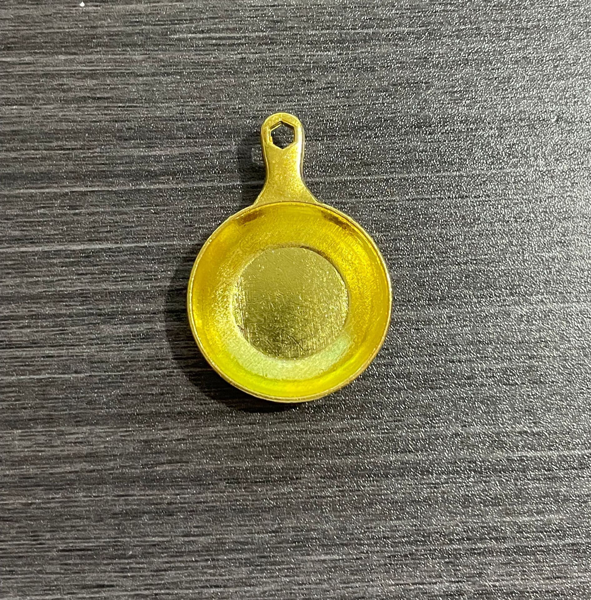 新款金锅锅LOL云顶之弈金铲铲之战挂件钥匙扣闺蜜朋友情侣礼物 金锅锅单配件