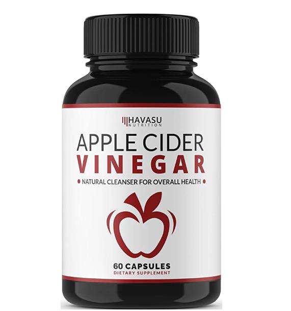 美国苹果醋胶囊apple cider vinegar500毫克60粒 60粒