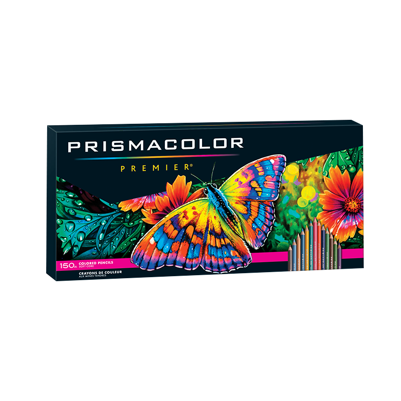 PRISMACOLOR 培斯玛 三福霹雳马 大师级油性彩色铅笔 150色铁盒装