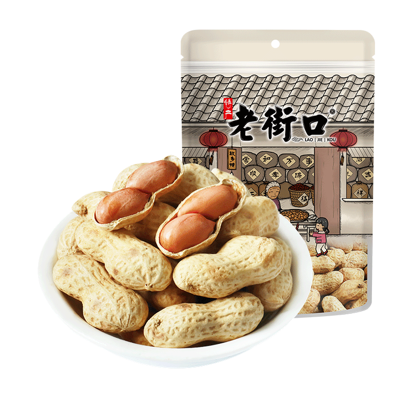 老街口原香原味炒花生420g