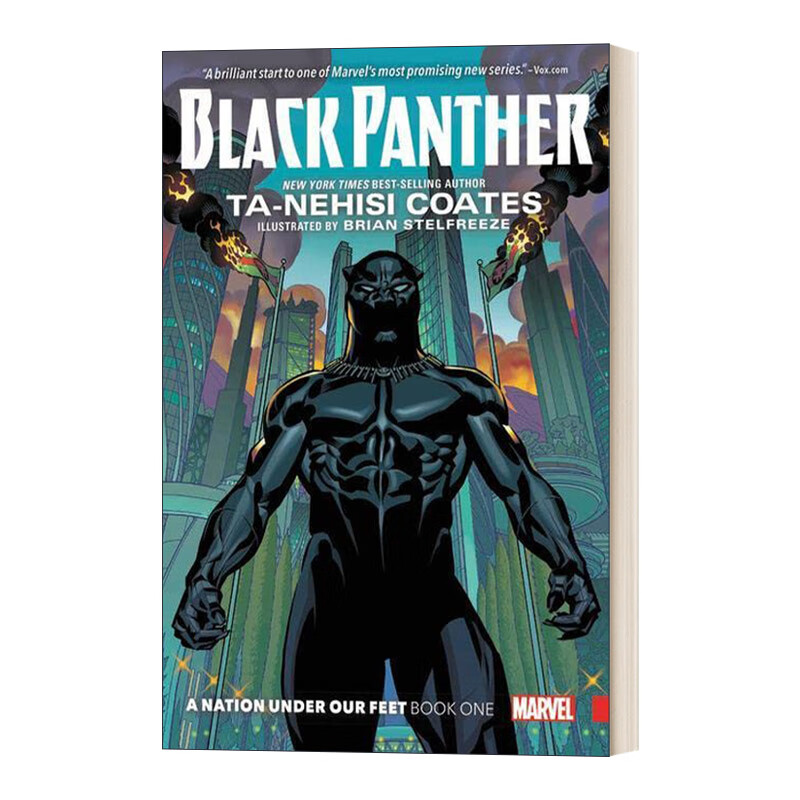 进口原版书 black panther 黑豹 我们脚下的国家 漫威漫画 英文版