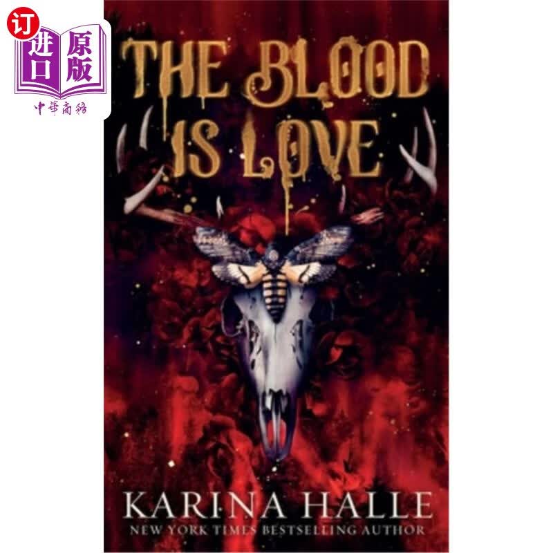 海外直订the blood is love: a dark vampire romance 《血即爱:暗黑
