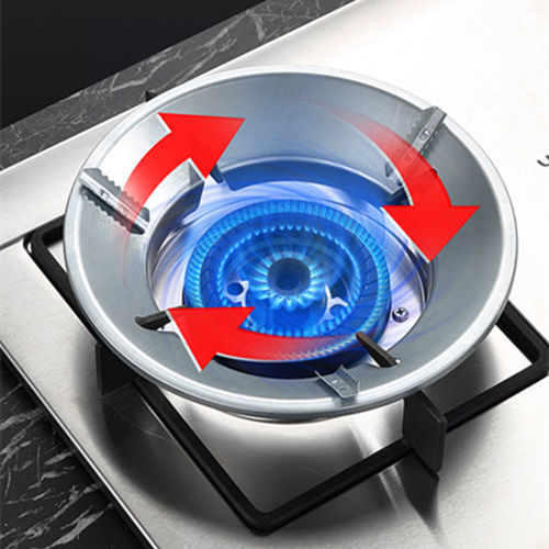 百悦德加厚煤气炉燃气灶罩聚火节能厨房防风罩家用通用灶台聚会火罩