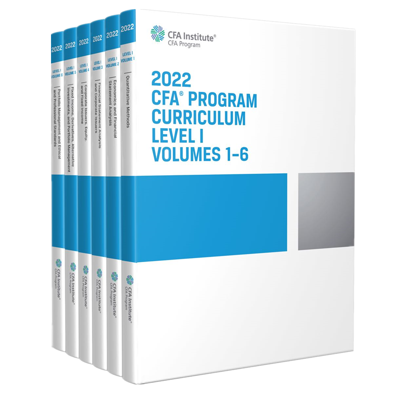 2022 CFA Program Curriculum Level I Box Set