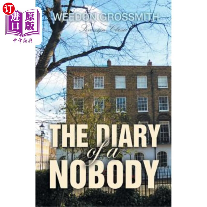 海外直订the diary of a nobody 无名小卒的日记