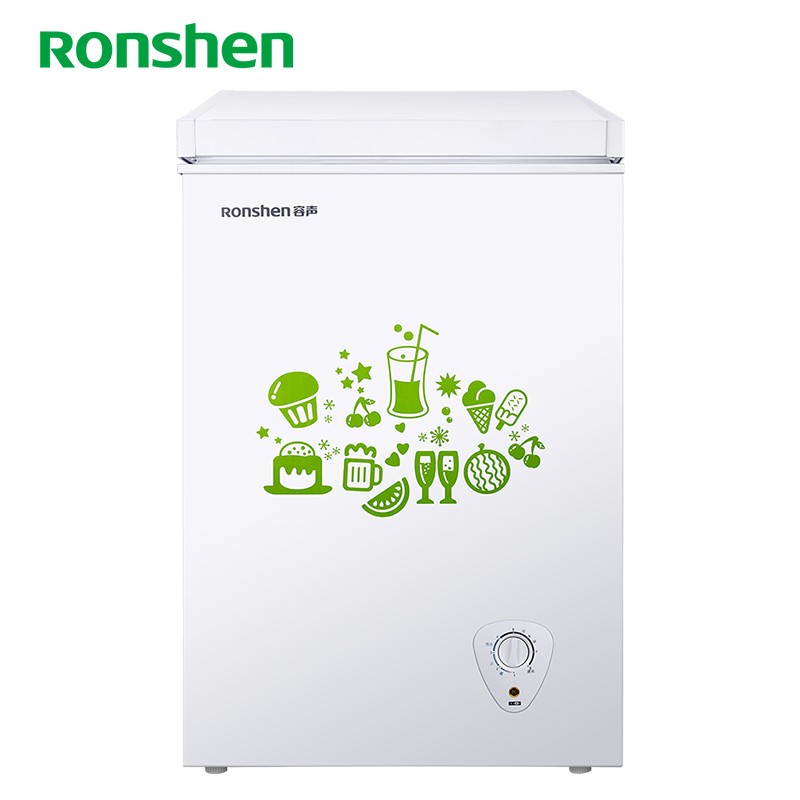 容声(Ronshen)BD/BC-100MB 100升家用小型冰柜 冷藏冷冻转换 迷你冷柜 节能单温冰箱