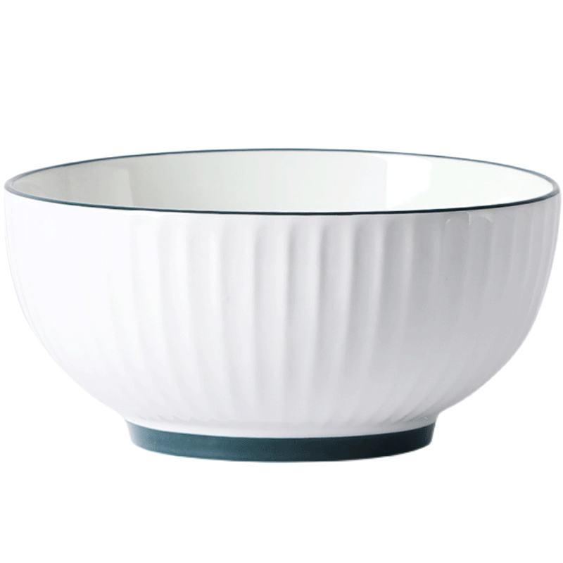 万享釉下2个装日式陶瓷家用面碗，品质美感两不误