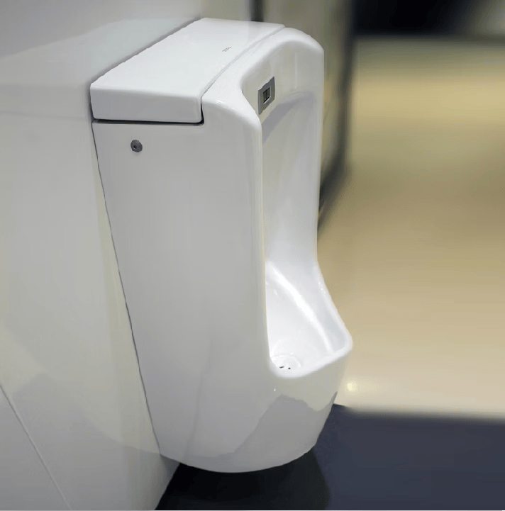 toto 小便斗壁挂式uw870rb挂墙式全自动一体感应男士工程小便池 uw870