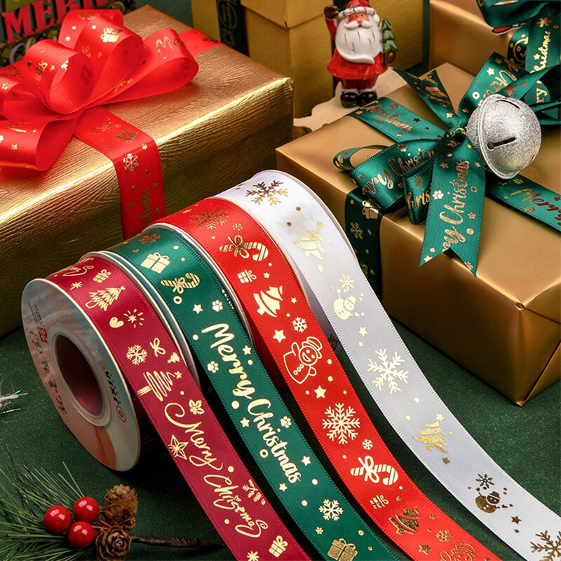 DOROCH 圣诞节丝带6米礼品包装彩带是否值得入手？图文评测爆料分析？
