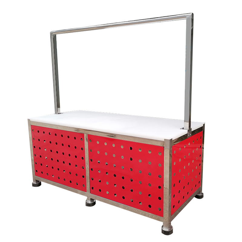 家用电动饸络机手持 猪肉分割台市不锈钢切肉剁肉工作台板生鲜分割台