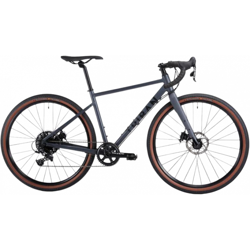 迪卡侬（DECATHLON）Gravel 520砾石公路自行车全地形瓜车超轻滚石竞速赛车OVB1 墨色 XL-186cm~196cm