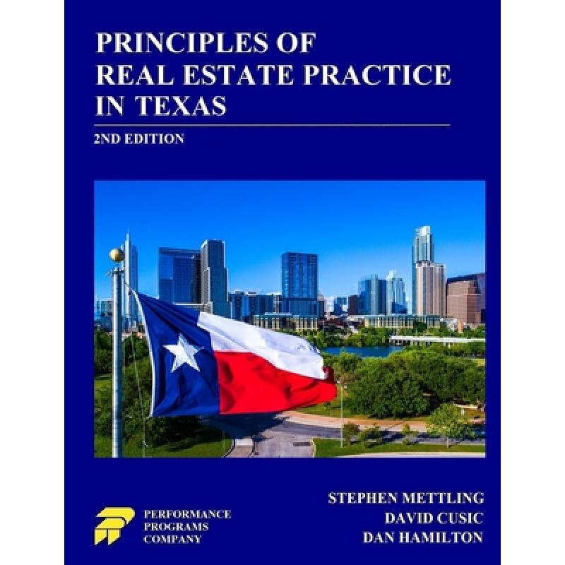 预订 principles of real estate practice in texas:.