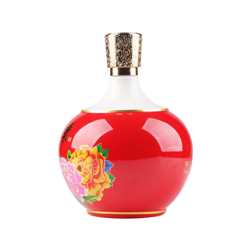 白水杜康越来越旺红瓶白酒纯粮食坛子酒 52度 1.5L 2瓶 浓香型