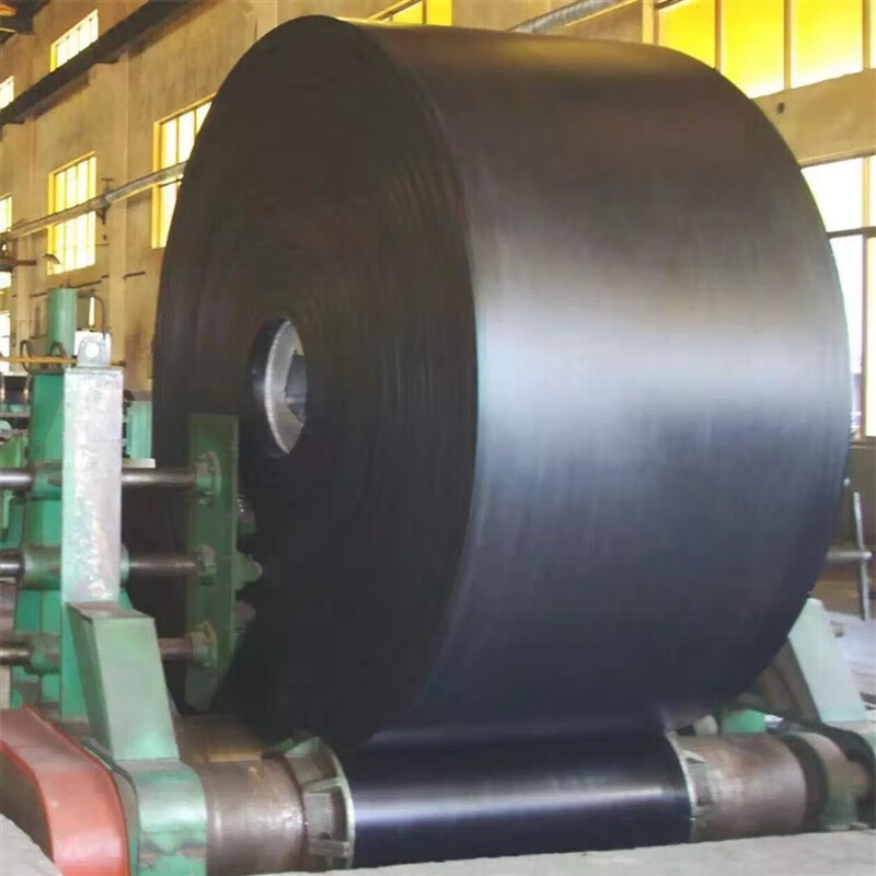 喜乐蛙工业皮带输送带尼龙帆布橡胶带传送带花纹防滑传输带 尼龙平板