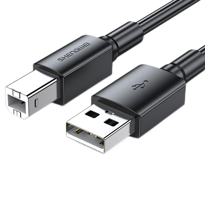 ʤΪshengweiӡUSB2.0ٴӡߵԴӿ ͨûHPܰӡߺɫ 3AUB1030Gʵ8.88Ԫ