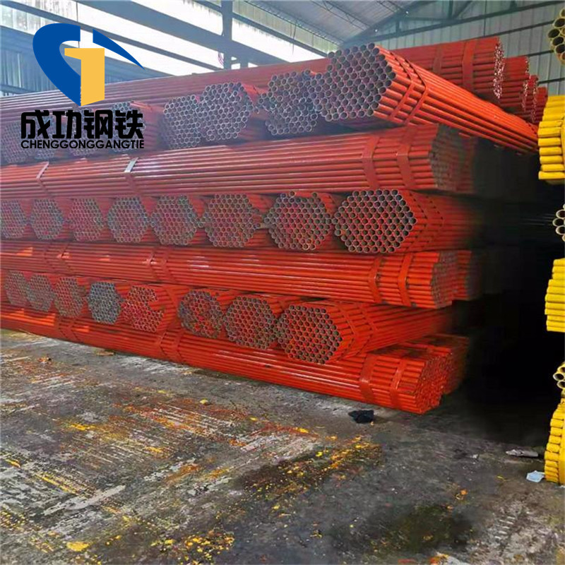 75可定尺刷漆脚手钢管建筑架子钢 管建筑架管48架子管