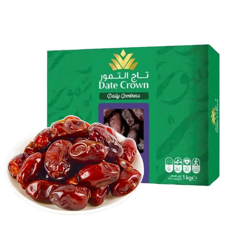 DATE CROWN（皇冠椰枣）Fard 1kg/礼盒 阿联酋进口 椰枣 蜜饯果干 休闲零食属于什么档次？