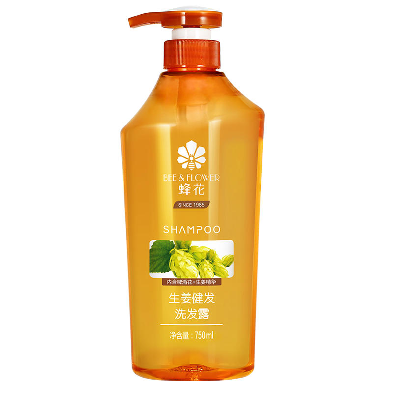 BEE&FLOWER 蜂花 生姜健发洗发露 750ml