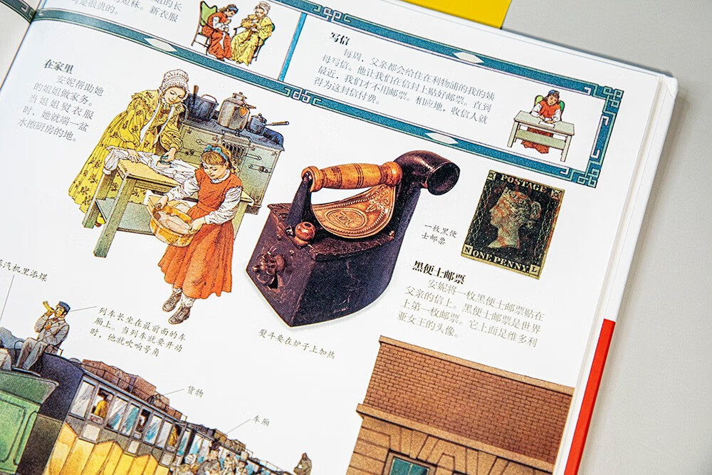 DK手绘图解典藏书系 儿童生活历史百科