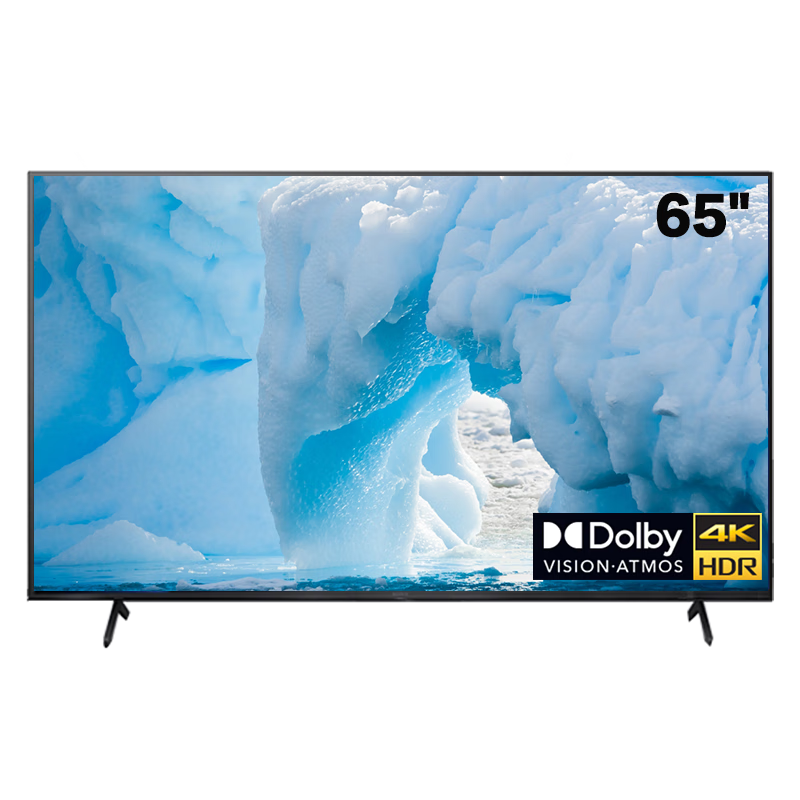 索尼（SONY）FW-65BZ30L辦公大屏顯示器 65英寸4K超高清HDR 無線投屏 視頻會議純凈版商用電 視多用途廣告機(jī)