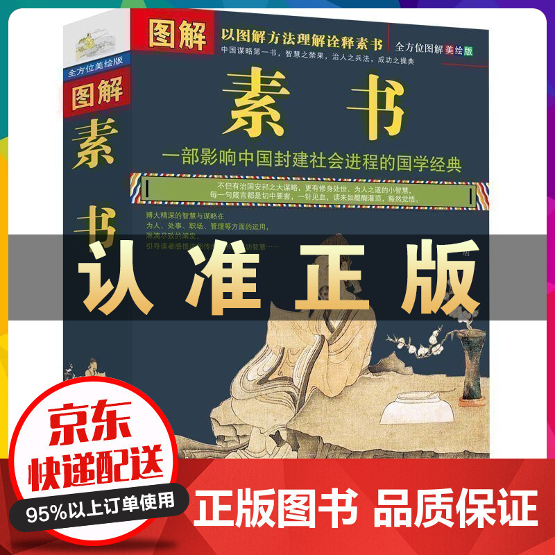 图解素书 全方位美绘版 唐译编著黄石公中华国学经典精粹 处事谋略黄石公三略哲学知识读物 菜